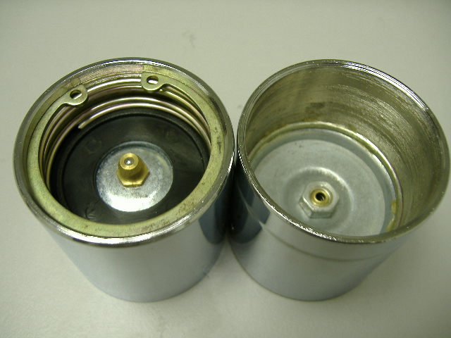 Chrome Plated Bearing buddy Protectors, 1.98",2/set